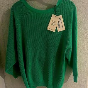 New with Tags! Bash cashmere and wool open back sweated! Perfect! Retail $455